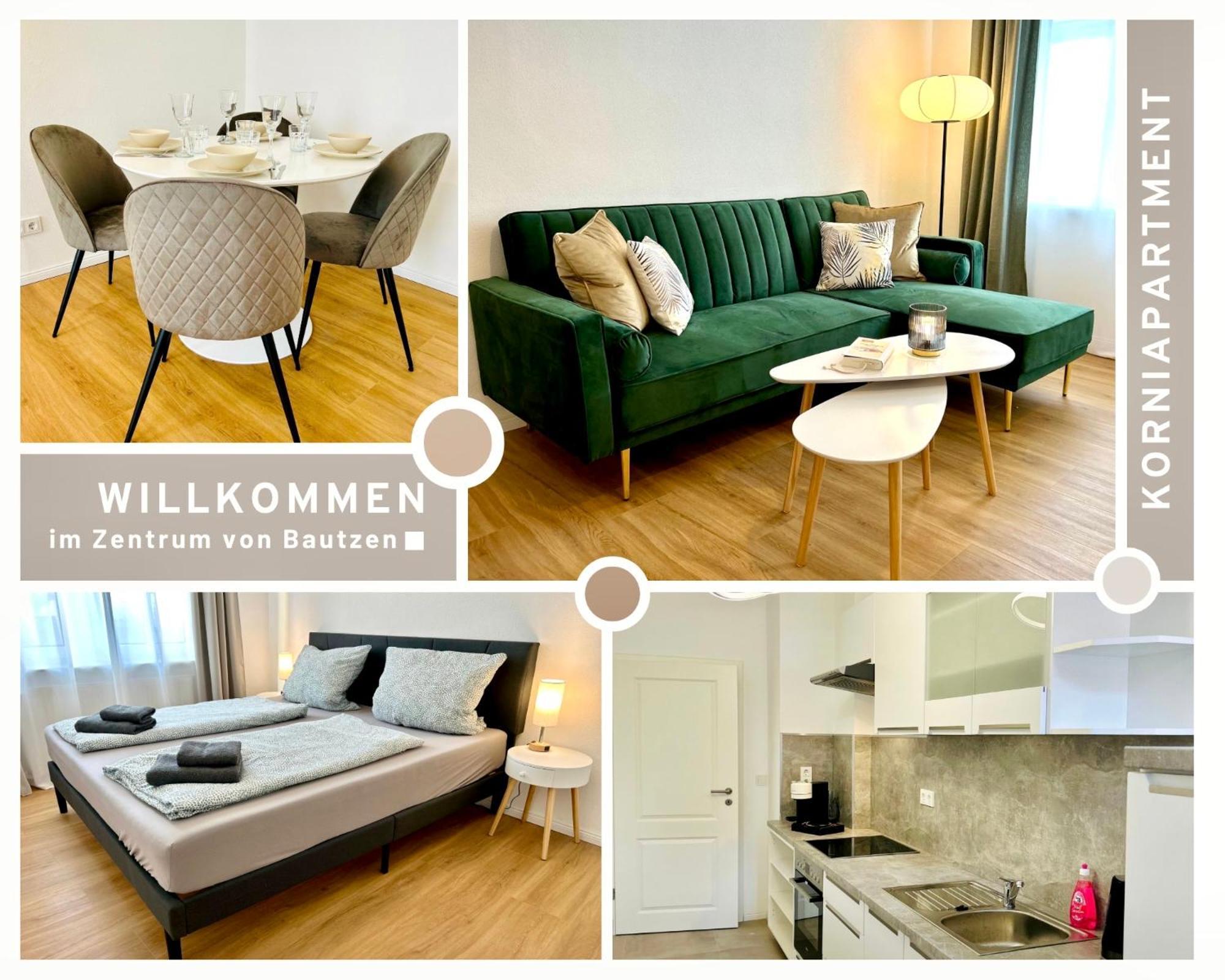 Korniapartment Zentrum 2 Schlafzimmer Stellplatz Bautzen Exterior photo